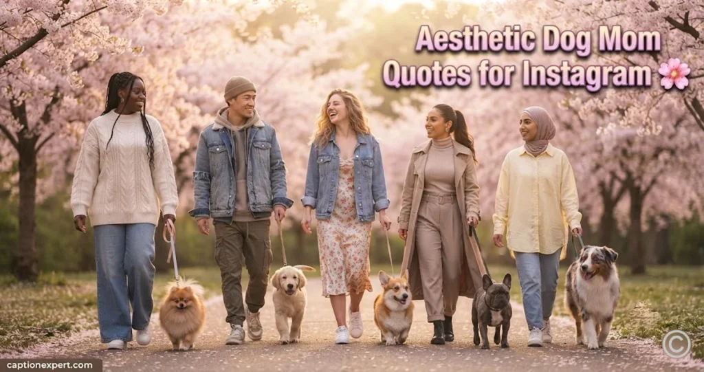 Aesthetic Dog Mom Quotes for Instagram