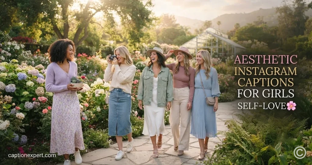 Aesthetic Instagram Captions for Girls Self-Love 
