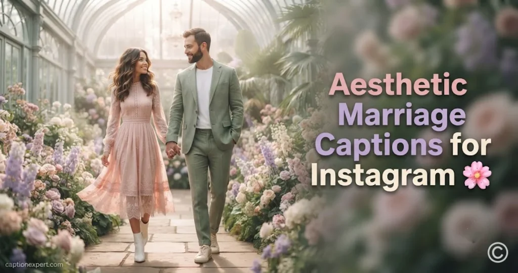 Aesthetic Marriage Captions for Instagram