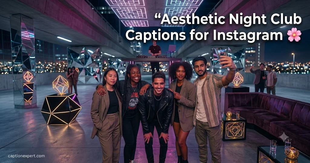 Aesthetic Night Club Captions for Instagram
