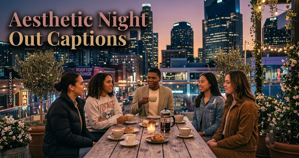 Aesthetic Night Out Captions