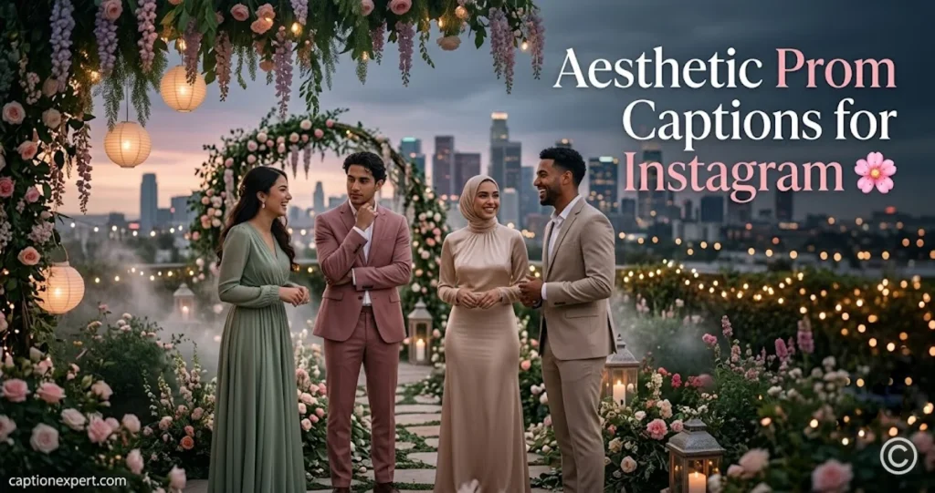 Aesthetic Prom Captions for Instagram 