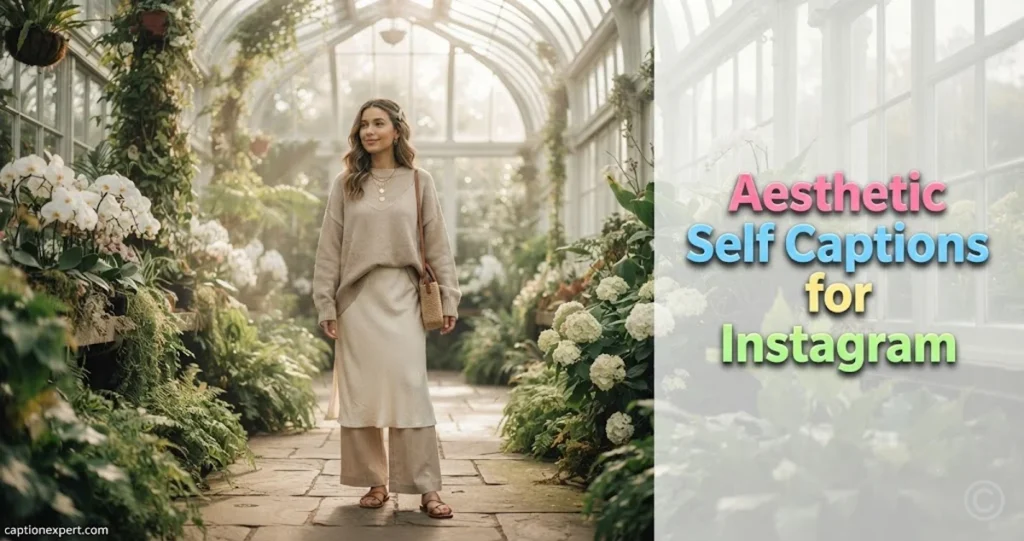 Aesthetic Self Captions for Instagram