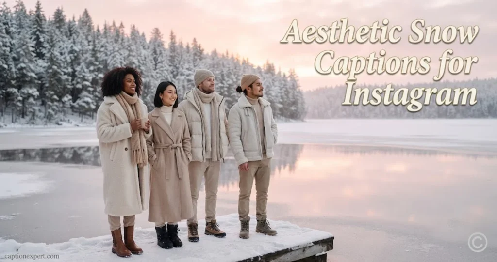Aesthetic Snow Captions for Instagram 
