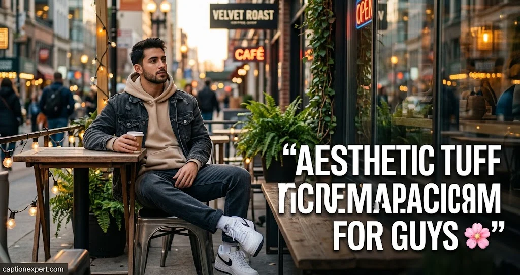 Aesthetic Tuff Instagram Captions for Guys