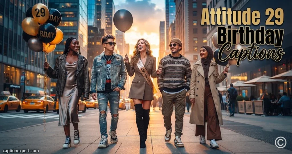  Attitude 29 Birthday Captions 