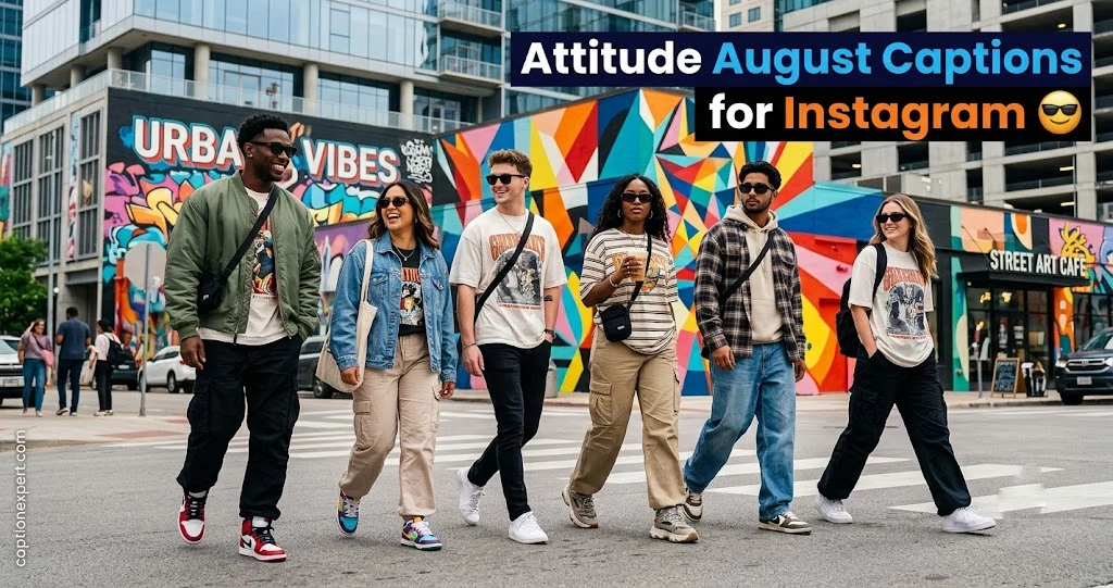 Attitude August Captions for Instagram 