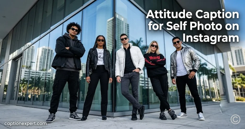 Attitude Caption for Self Photo on Instagram 