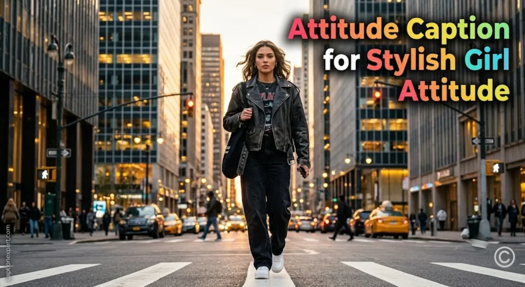 Attitude Caption for Stylish Girl Attitude 