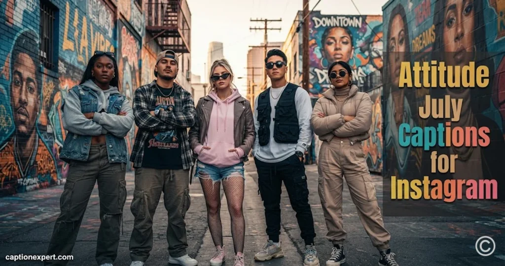 Attitude July Captions for Instagram 