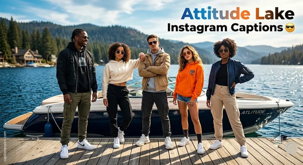 Attitude Lake Instagram Captions