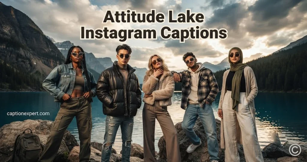 Attitude Lake Instagram Captions
