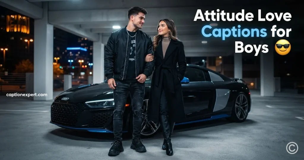 Attitude Love Captions for Boys