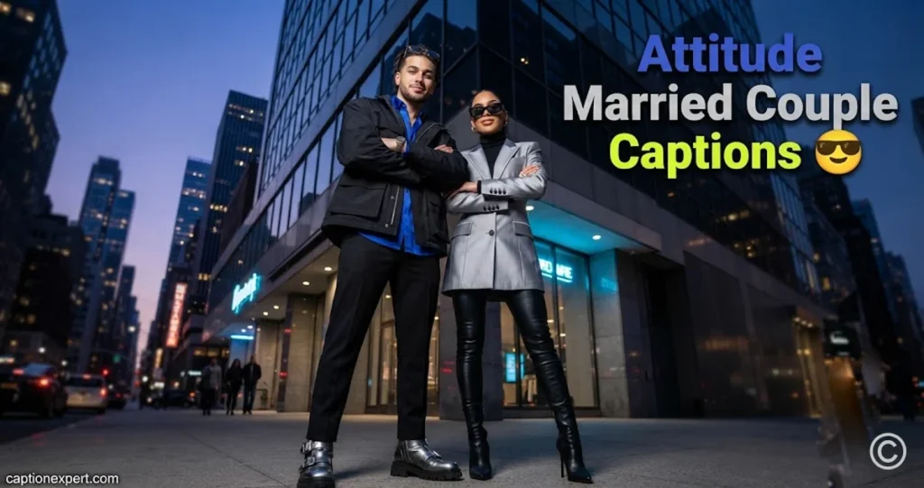 Attitude Married Couple Captions 