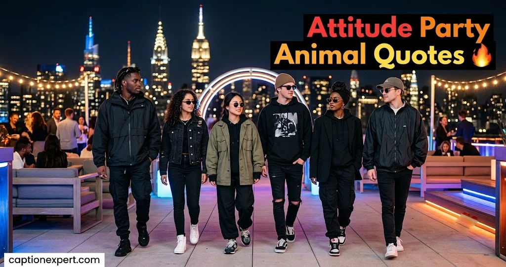 Attitude Party Animal Quotes