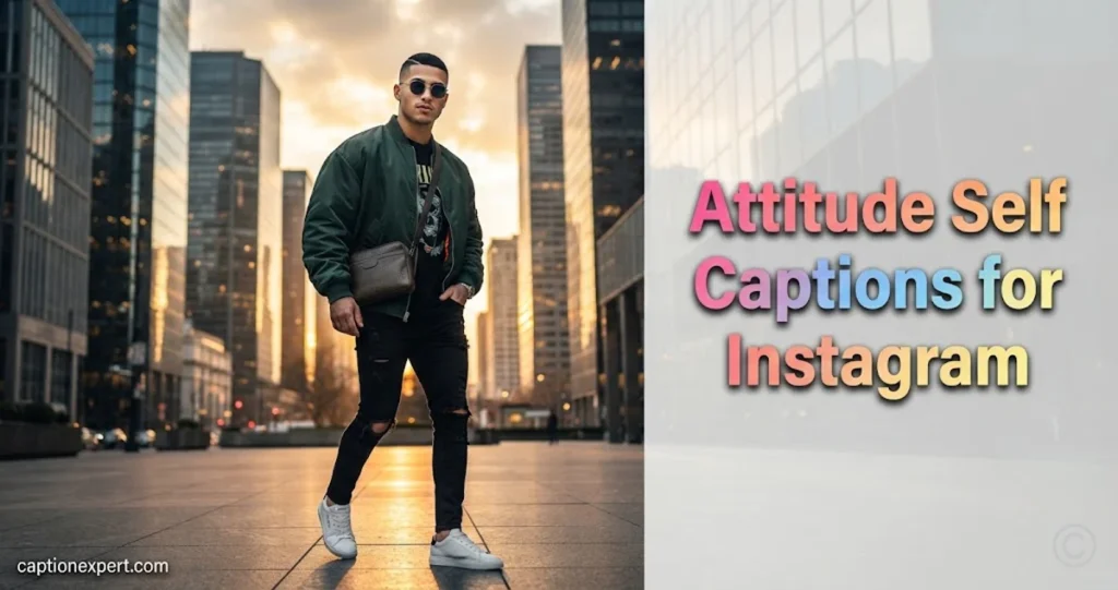  Attitude Self Captions for Instagram