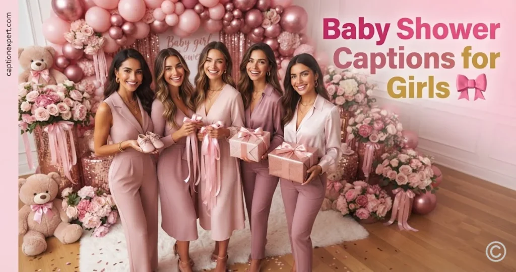 Baby Shower Captions for Girls 