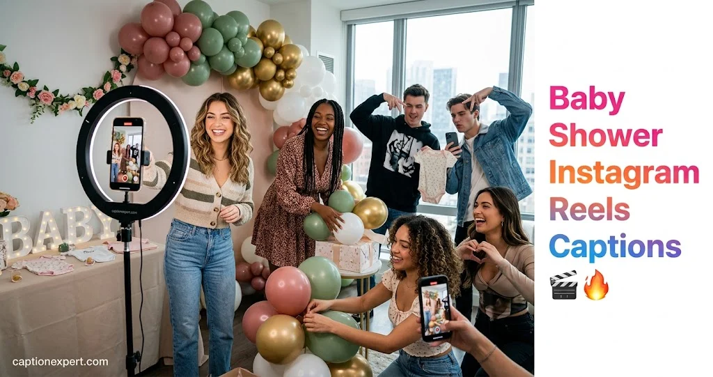 Baby Shower Instagram Reels Captions 
