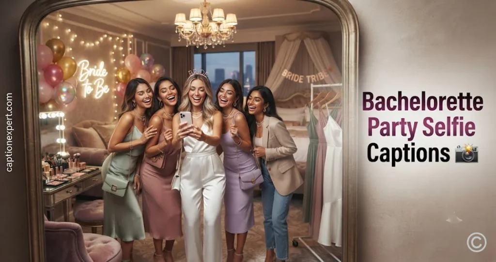 Bachelorette Party Selfie Captions 