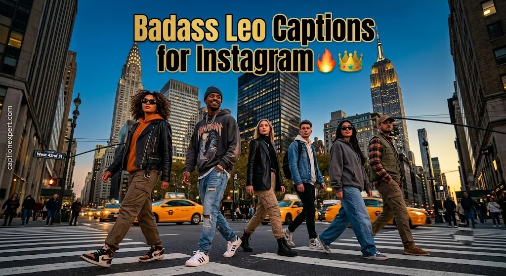 Badass Leo Captions for Instagram