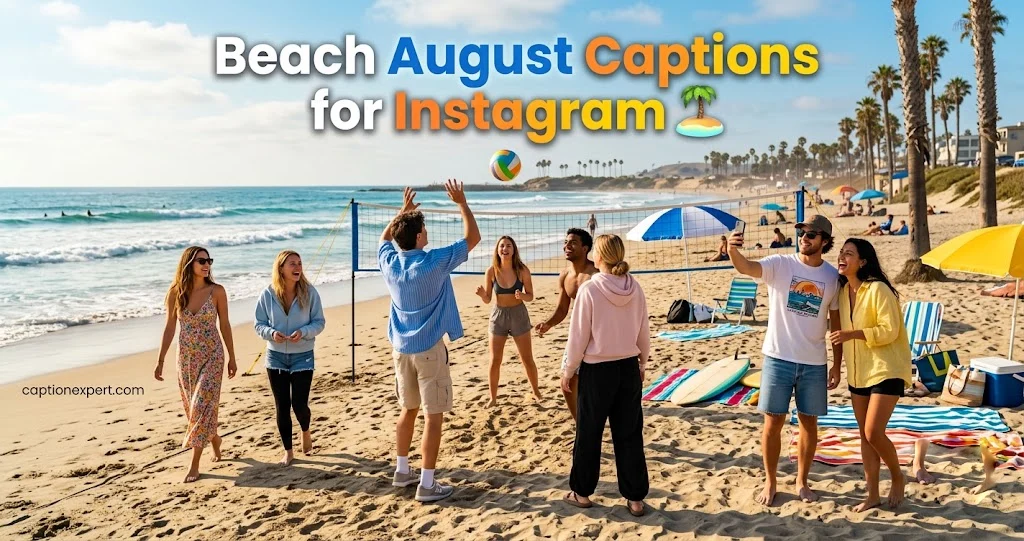 Beach August Captions for Instagram 