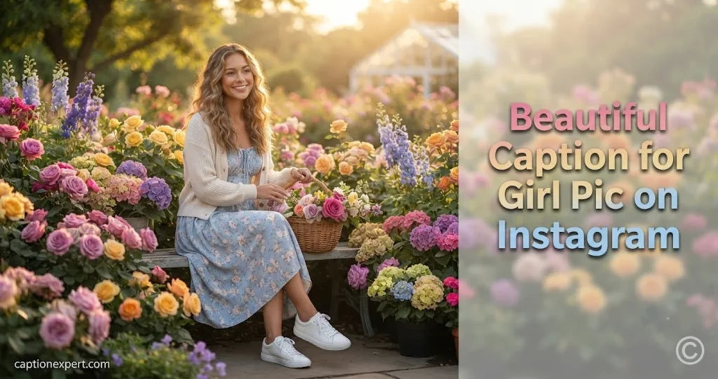  Beautiful Caption for Girl Pic on Instagram 
