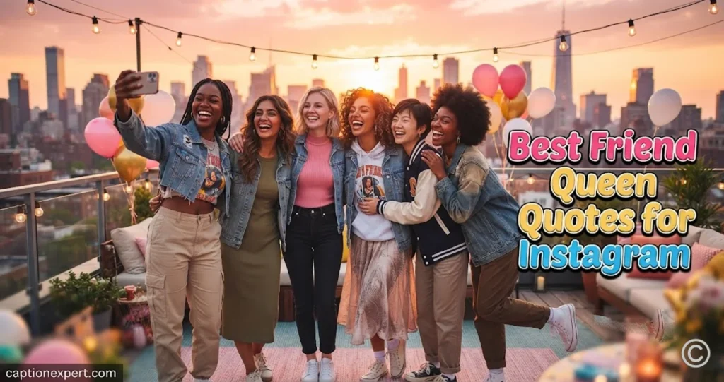 Best Friend Queen Quotes for Instagram 
