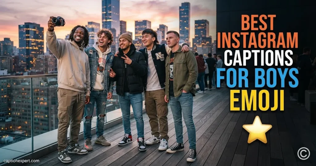  Best Instagram Captions for Boys 