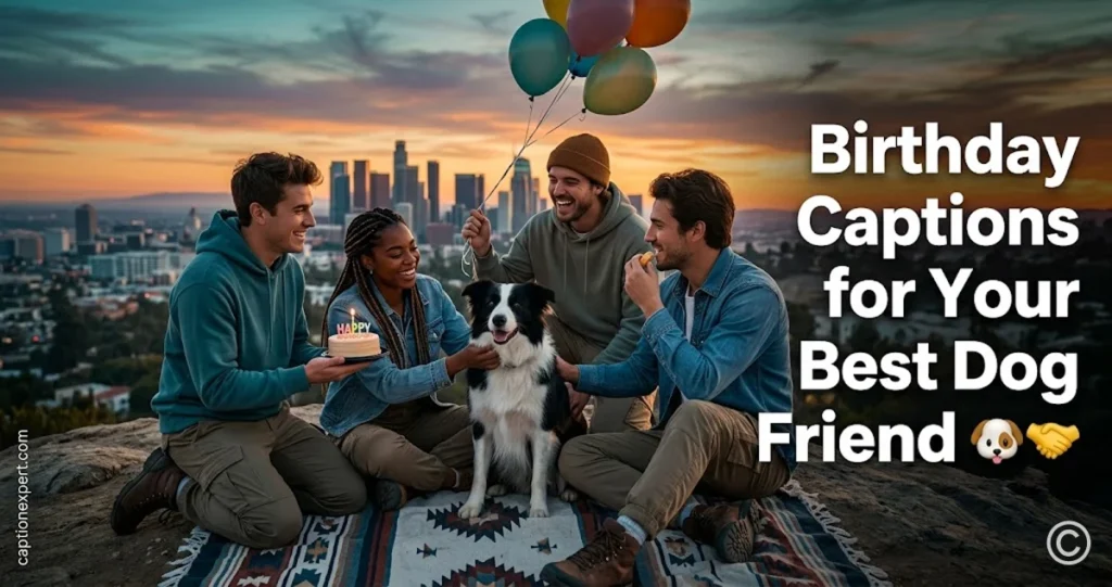 Birthday Captions for Your Best Dog Friend