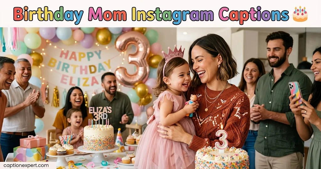  Birthday Mom Instagram Captions 
