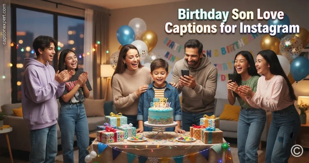 Birthday Son Love Captions