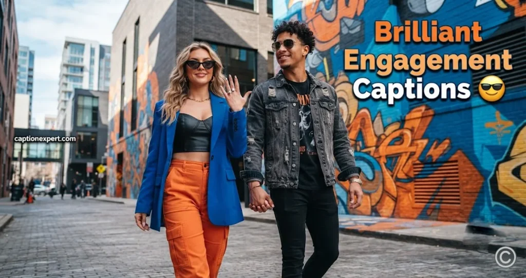 Brilliant Engagement Captions 