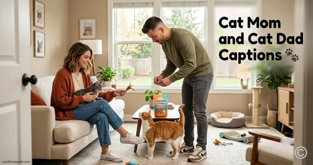 Cat Mom and Cat Dad Captions 