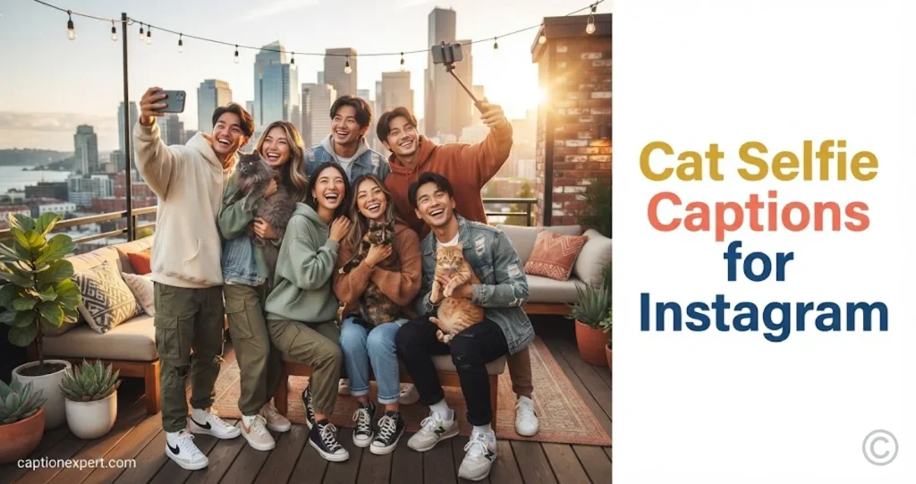 Cat Selfie Captions for Instagram