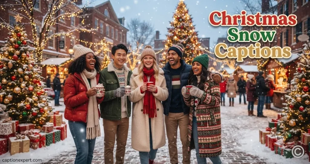 Christmas Snow Captions