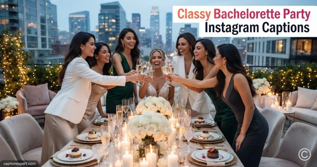 Classy Bachelorette Party Instagram