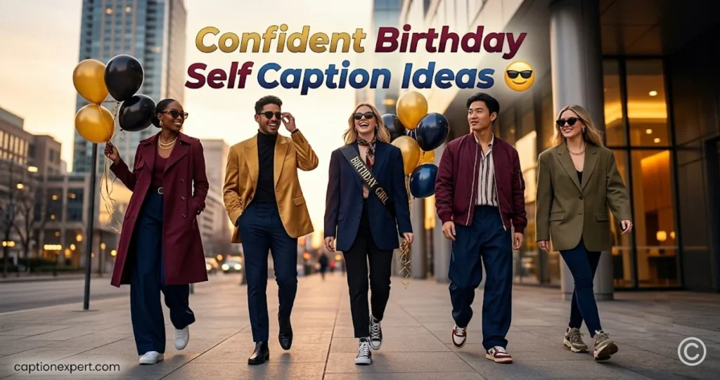 Confident Birthday Self Caption Ideas