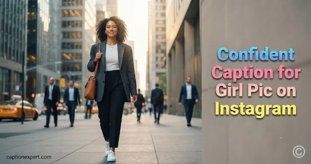  Confident Caption for Girl Pic on Instagram 
