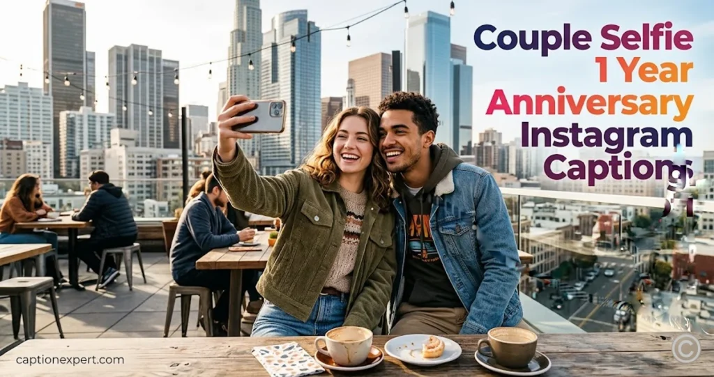 Couple Selfie 1 Year Anniversary