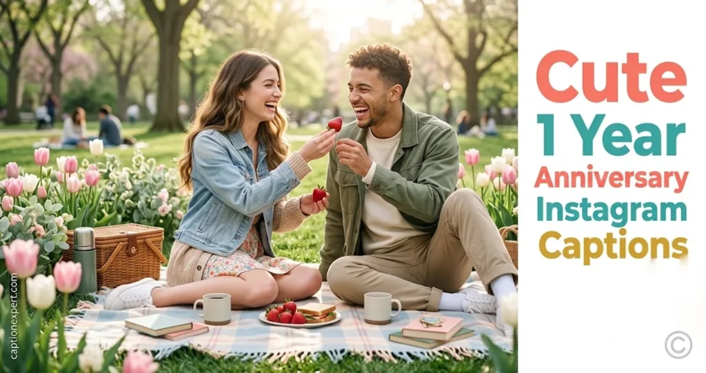 Cute 1 Year Anniversary Instagram