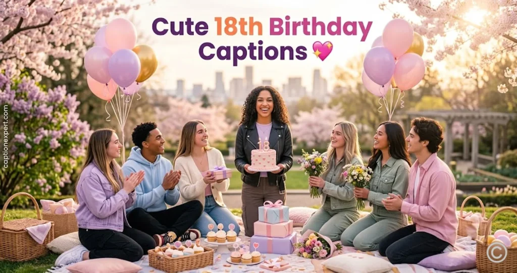 Cute 18th Birthday Captions