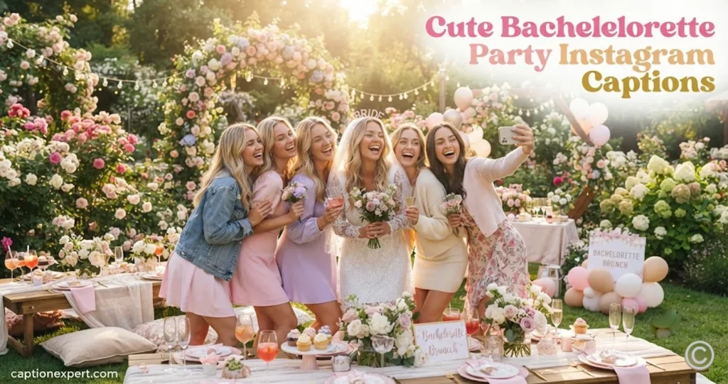 Cute Bachelorette Party Instagram