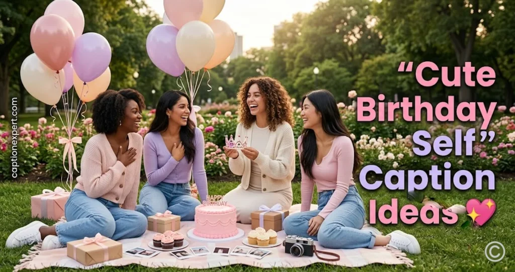 Cute Birthday Self Caption Ideas