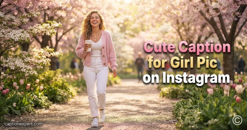 Cute Caption for Girl Pic