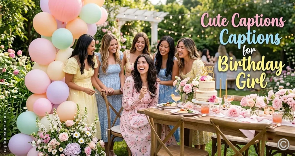 Cute Captions for Birthday Girl