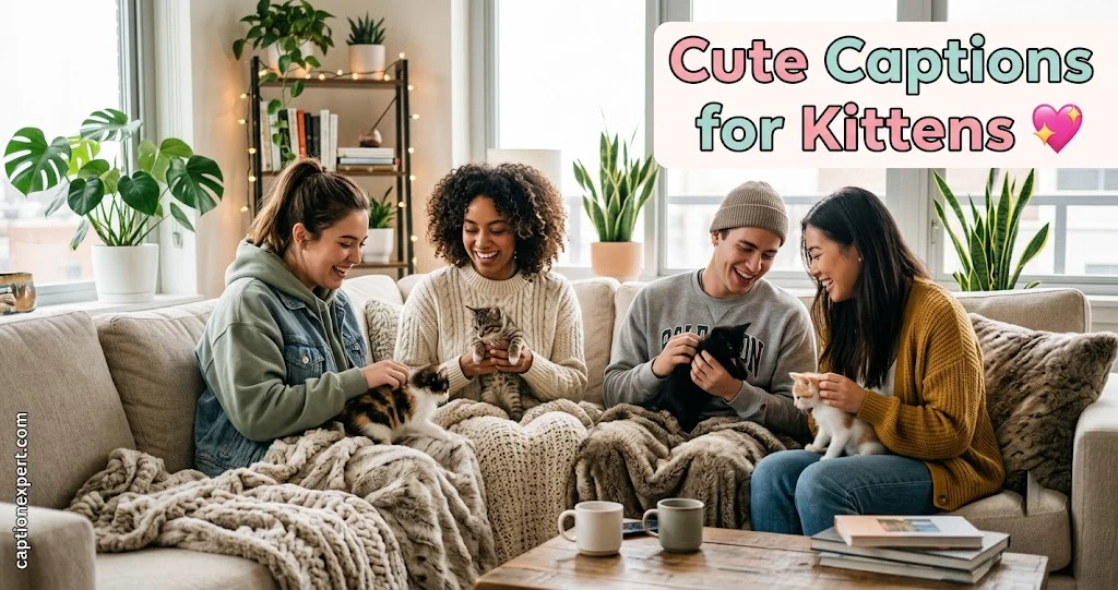Cute Captions for Kittens