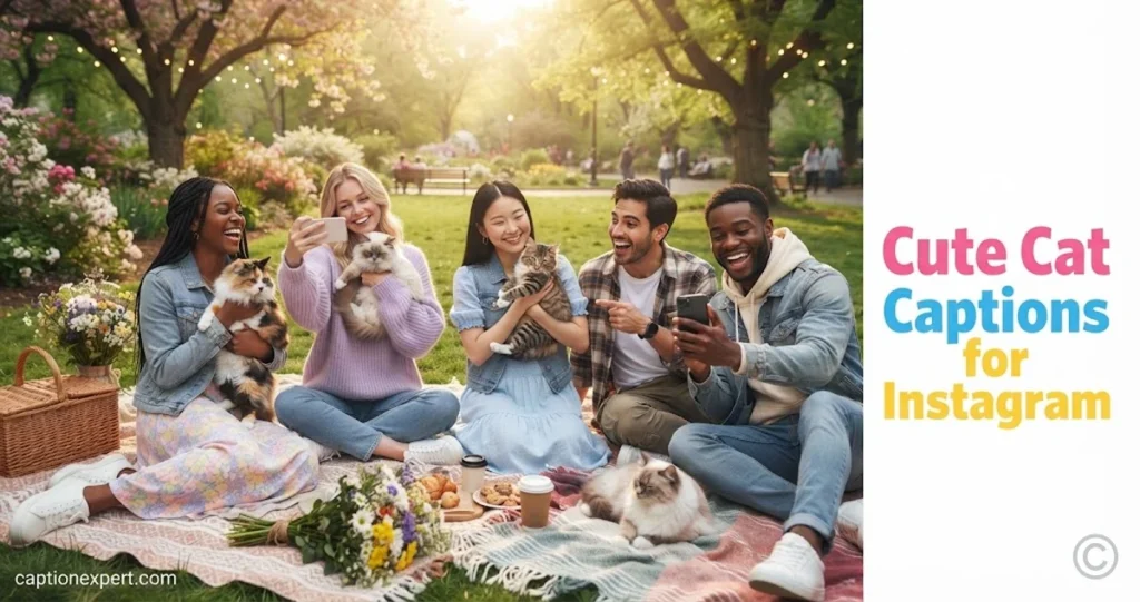 Cute Cat Captions for Instagram