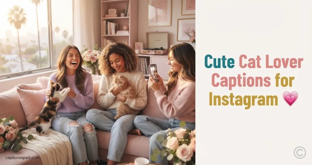 Cute Cat Lover Captions for Instagram
