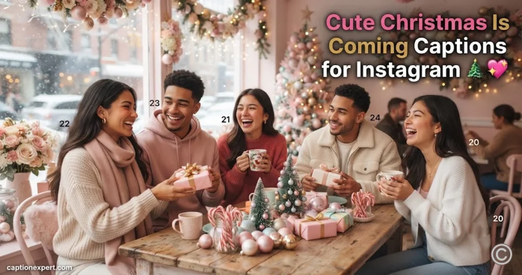Cute Christmas Is Coming Captions for Instagram