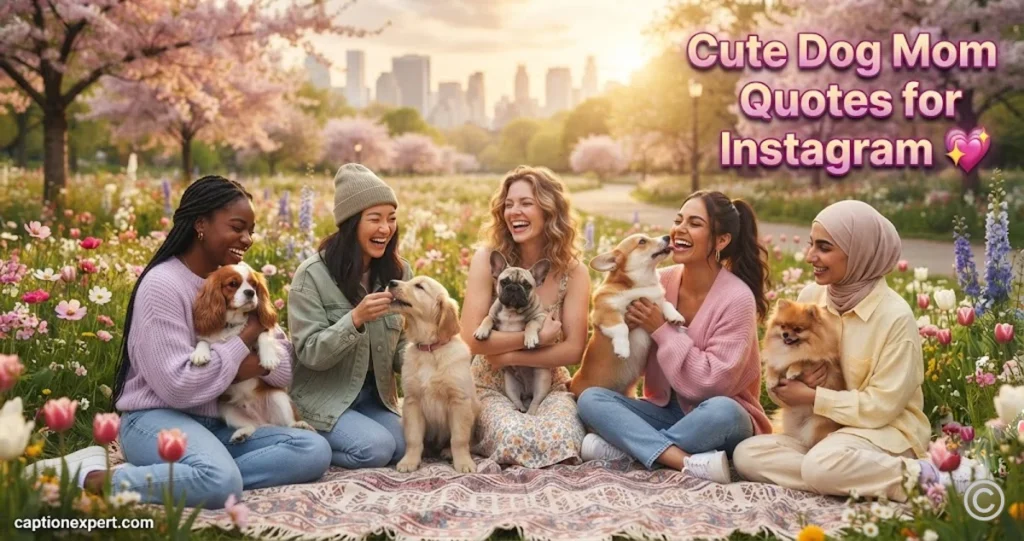 Cute Dog Mom Quotes for Instagram